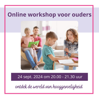 online workshop voor ouders